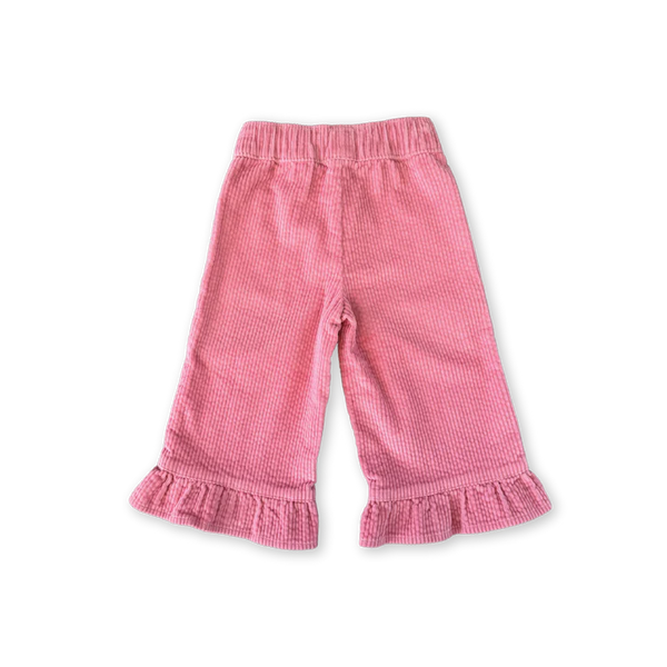 Organic Cord Frill Pant