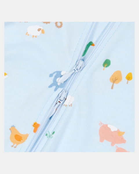 Long Sleeve Onesie Harvest Farm Buddies