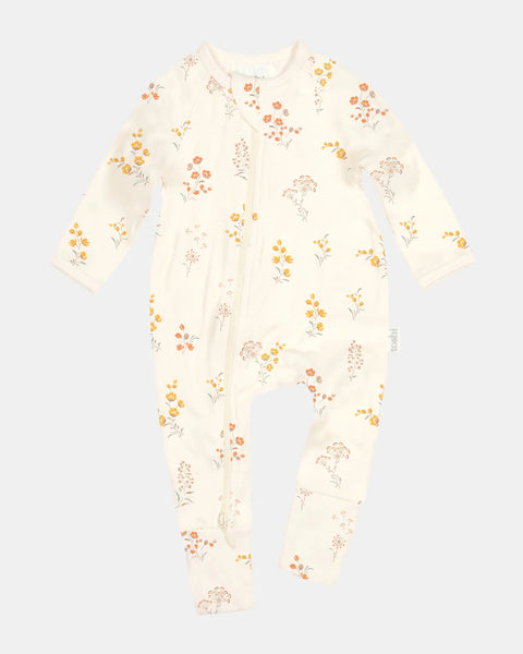 Long Sleeve Onesie Harvest Singing Willow