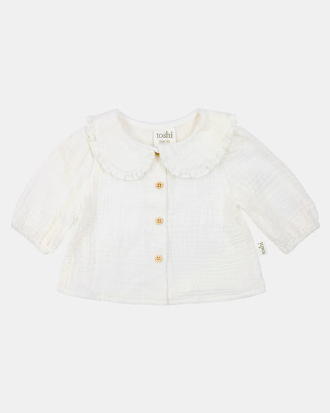 Baby Blouse Peter Pan Cream