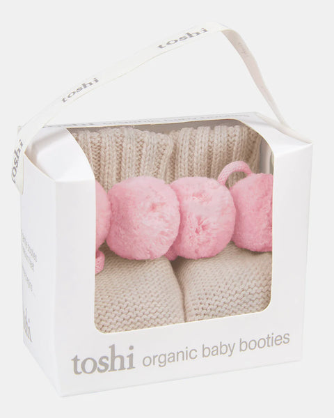 Organic Booties Bobby Oatmeal