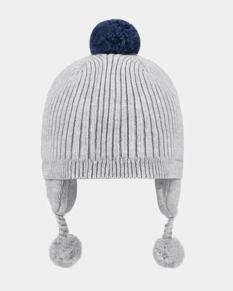 Organic Earmuff Beanie Bobby Fog