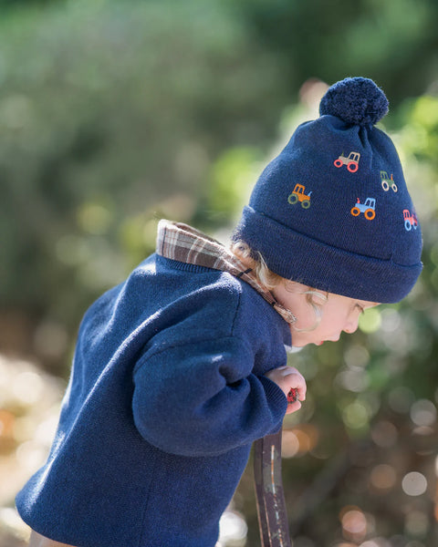 Organic Beanie Mystical Tiny Tractors