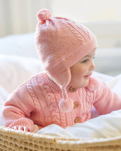Organic Earmuff Yummy Misty Rose