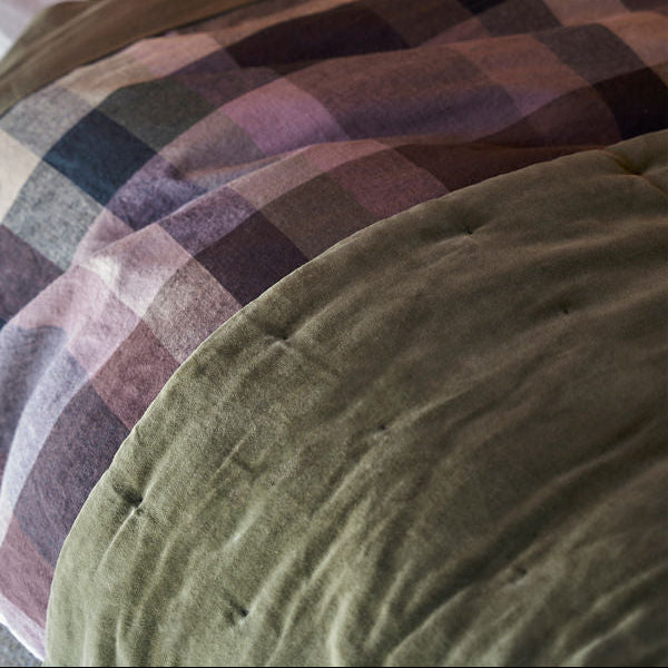 Citta Velvet Quilt - Ivy