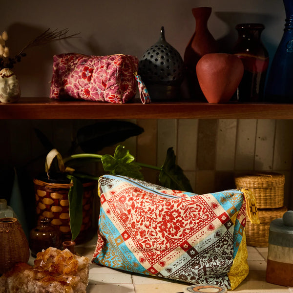Magnolia Travel Pouch Poppy