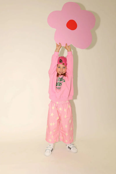 Dusty Star Pants Pink