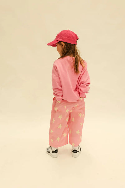 Dusty Star Pants Pink