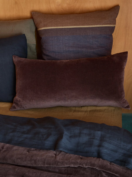 Velvet Cushion Henna