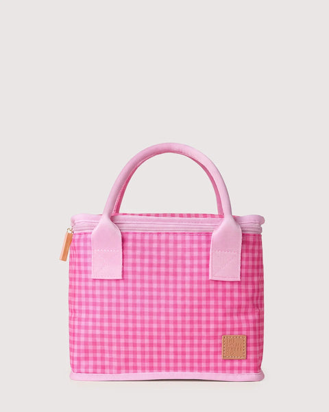 Tickled Pink Gingham Lunchbag