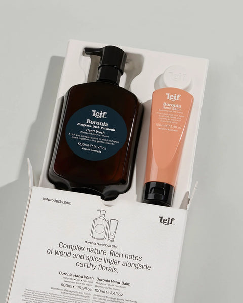Limited Edition Holiday Boronia Hand Duo Small Set