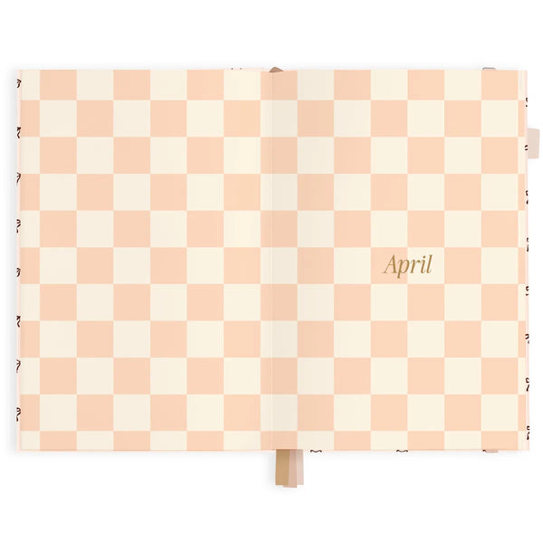 2027 A5 Vertical Planner French Bows