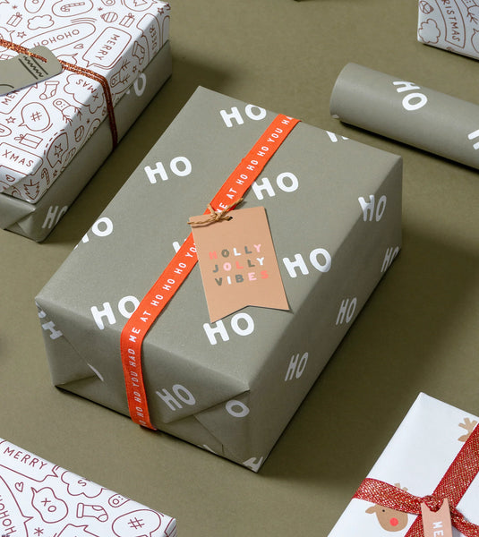 Holly Jolly Rudolph Gift Tags