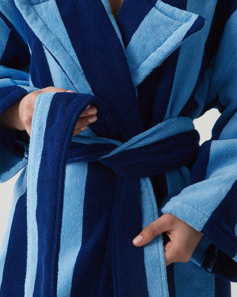 Robe Blueberry Stripes
