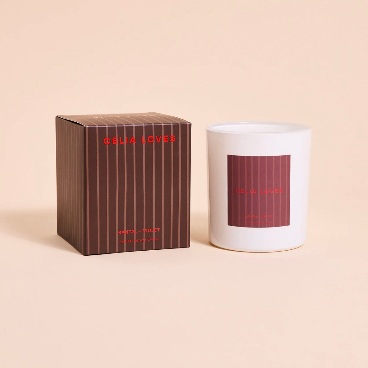 Santal & Violet Candle