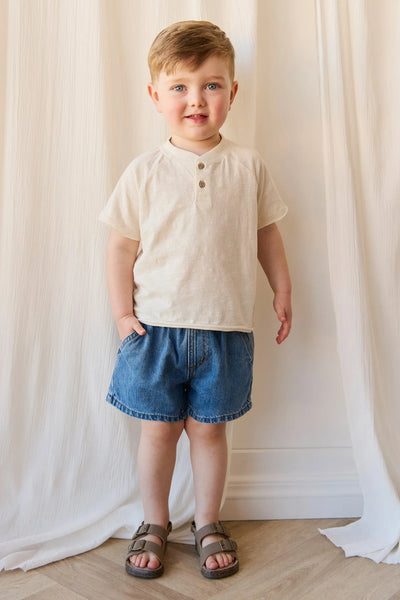 Reid Denim Short Vintage Denim