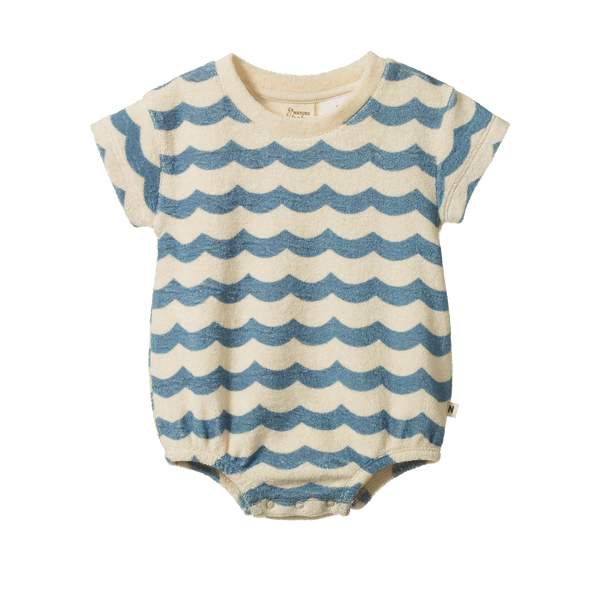 Juno Romper Terry Waves