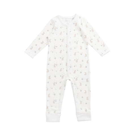Organic Cotton Amory Onepiece Lapin Jardin Crisp