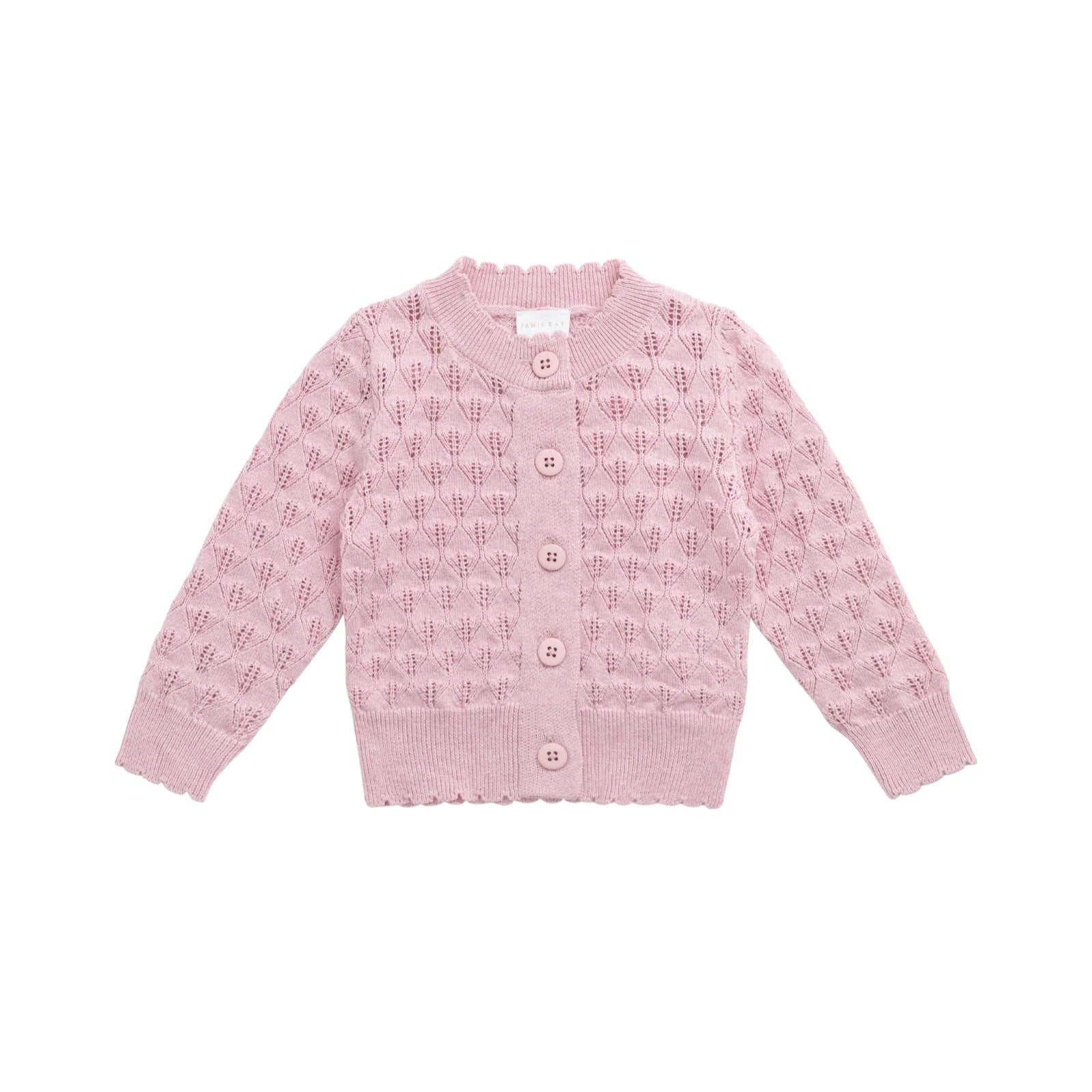 Magnolia Cardigan Sweet Pink Marle