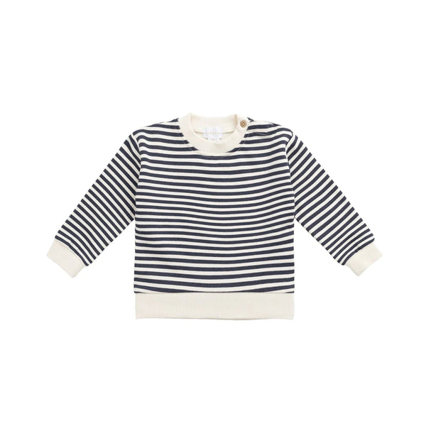Organic Cotton Peaton Sweatshirt Charter/Cloud