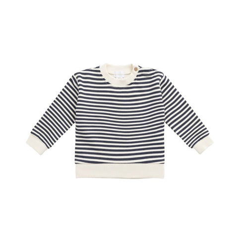 Organic Cotton Peaton Sweatshirt Charter/Cloud