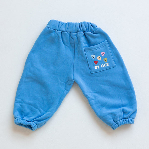 Wide Leg Sweatpant Bluebird