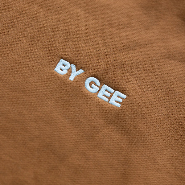 Cotton Boxy Sweatshirt Chocolate