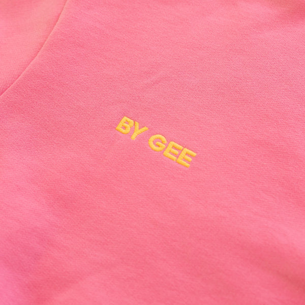 Cotton Boxy Sweatshirt Peony