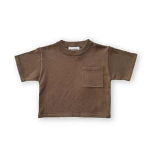 Knitted Pocket Tee Cafe