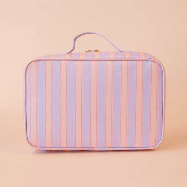 Powder Stripe Large Lunch Bag