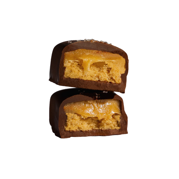 Salted Caramel Shortbread Twin Pack 70gm