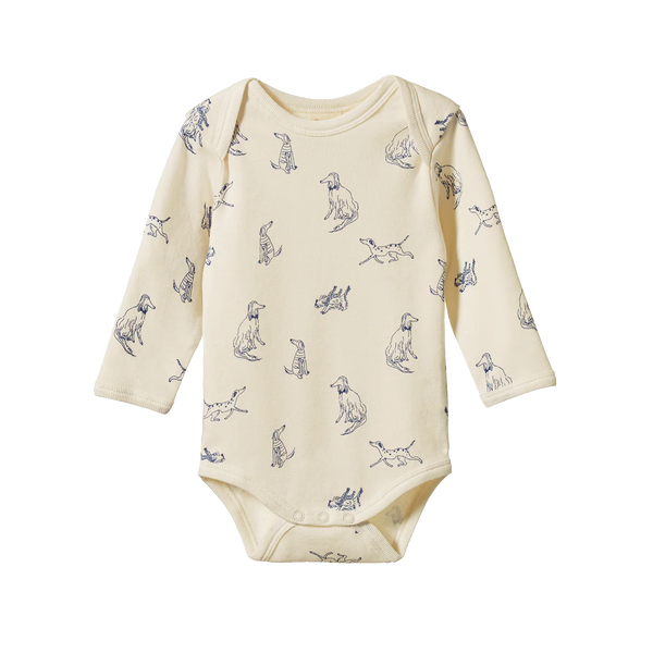 Long Sleeve Bodysuit Best Friend Print