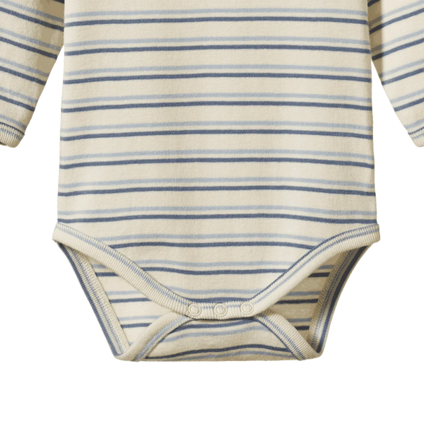 Long Sleeve Bodysuit Horizon Stripe