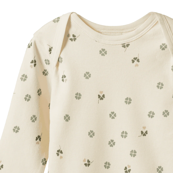 Long sleeve Bodysuit Lucky Print