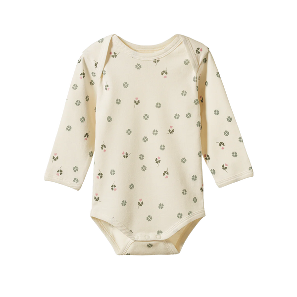 Long sleeve Bodysuit Lucky Print