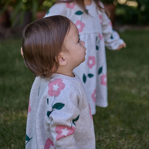 Long Sleeve Juno Romper Primrose