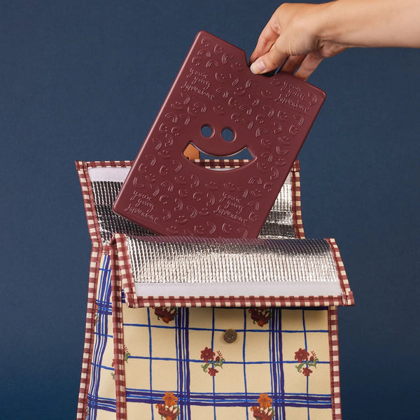 Burgundy Large Ice Brick