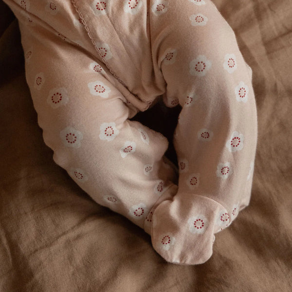 Floral Stamp Rose Dust Lucy Suit