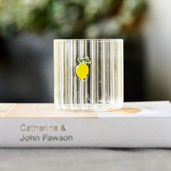 Haven Glass Tumbler Lemon