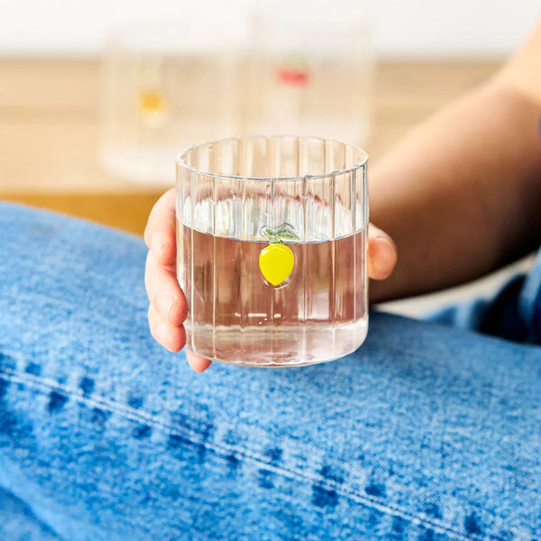 Haven Glass Tumbler Lemon