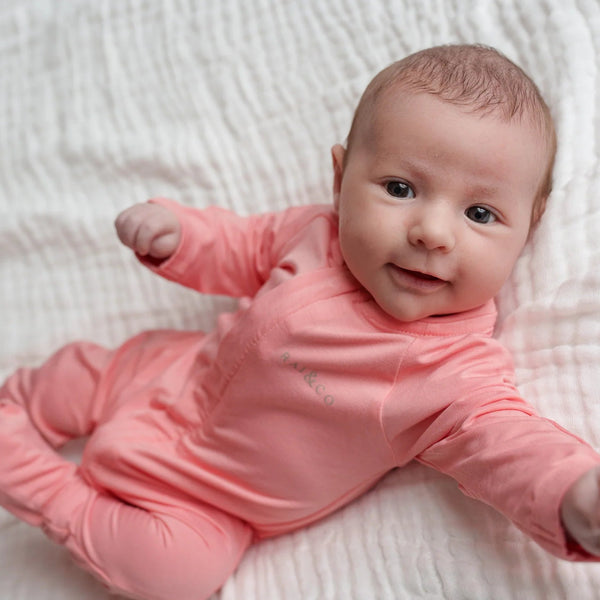 Lightweight Bamboo Onesie Watermelon
