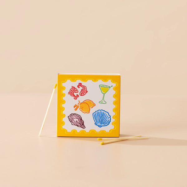 Yellow Postcard Matches