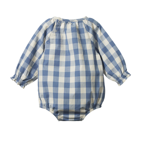 Meadow Bodysuit Gingham Bluebelle Check