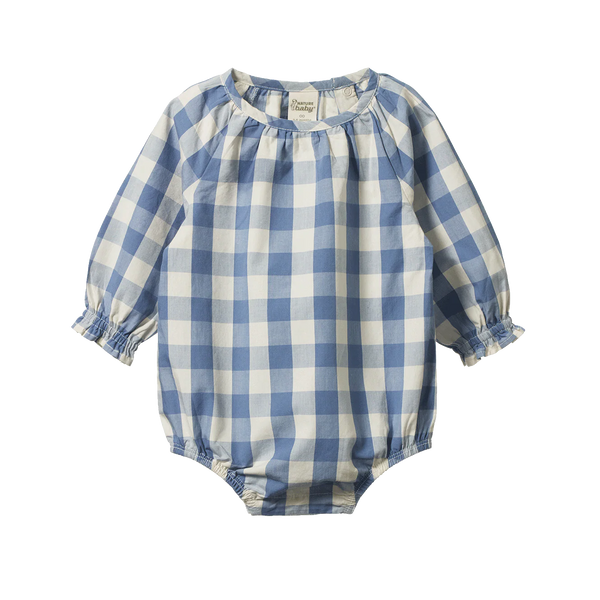 Meadow Bodysuit Gingham Bluebelle Check