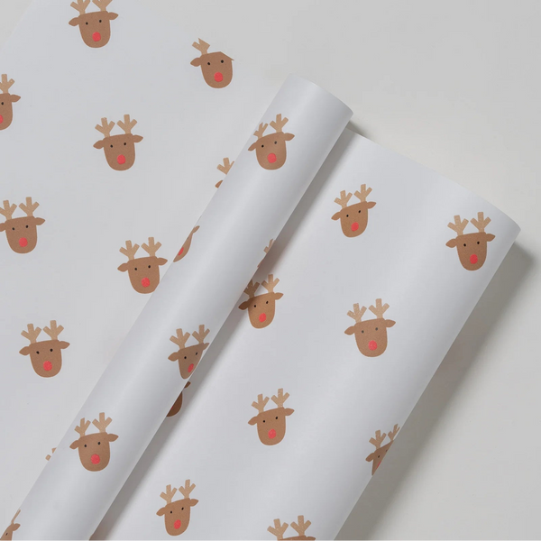 Rudolph Wrapping Paper Toffee