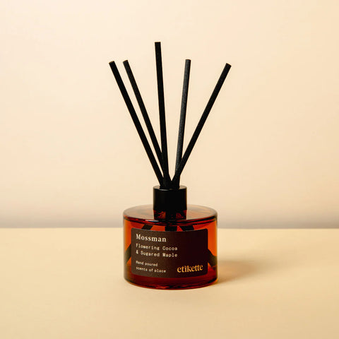 Mossman in Flowering Cocoa & Sugared Maple Eco Reed Diffuser