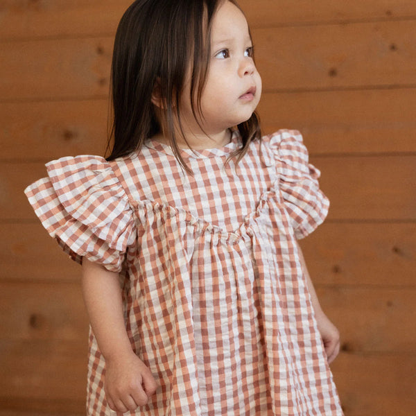 Una Dress Dandelion Gingham