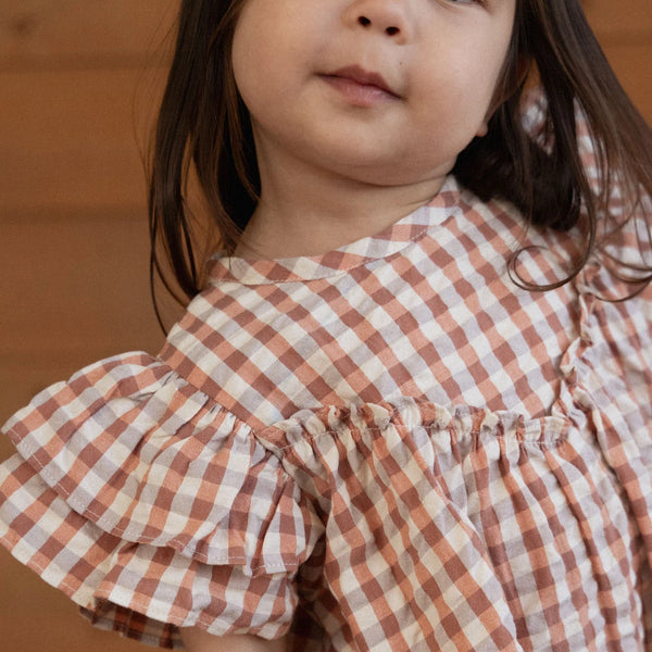 Una Dress Dandelion Gingham