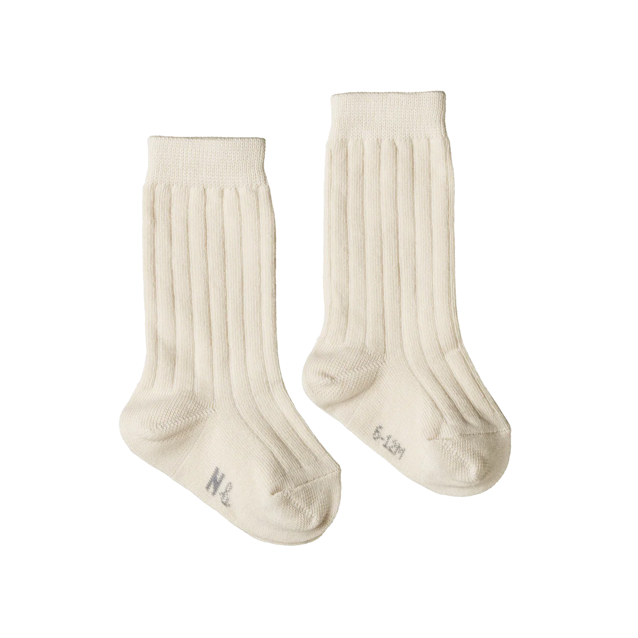 Cotton Rib Socks Natural – Hope & Me