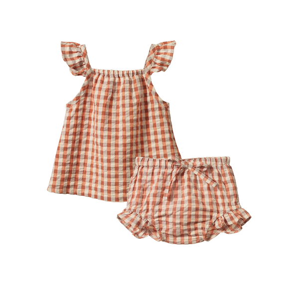 Petal Set Dandelion Gingham
